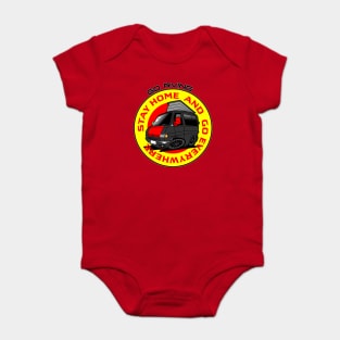 Stay Home and Go Rving Baby Bodysuit